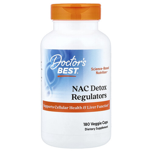 Doctor's Best NAC デトックス レギュレーター ベジカプセル180粒