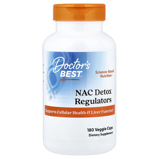 Doctor's Best, NAC 清體調節劑，180 粒素食膠囊
