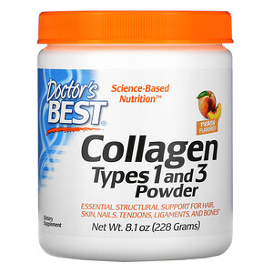 Докторс Бэст, Collagen Types 1 and 3 Powder, Peach Flavored, 8.1 oz (228 g) отзывы