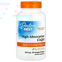 高吸収性CoQ10（コエンザイムQ10）、300mg、植物性ソフトジェル90粒