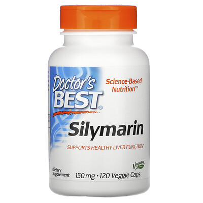 Doctor's Best Silymarin, 150 mg, 120 Veggie Caps