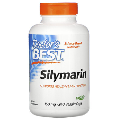 Doctor's Best Silymarin, 150 mg, 240 Veggie Caps