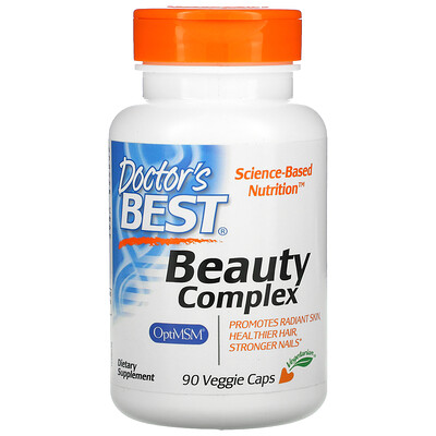 

Doctor's Best Beauty Complex, 90 Veggie Caps