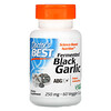Doctor's Best, Ферментированный черный чеснок ABG10 +, 250 мг, 60 вегетарианских капсул