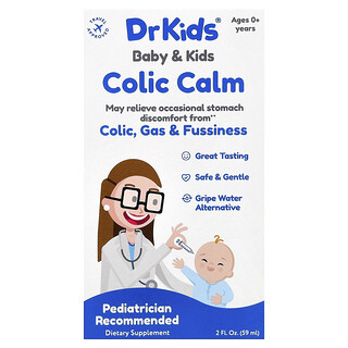 DrKids, Baby & Kids Colic Calm, Vek 0+ rokov, 2 fl oz (59 ml)