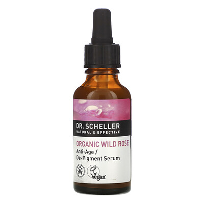 Dr. Scheller Сыворотка антивозрастная/депигментирующая, Органическая дикая роза, 30 мл (1 ж. унций)