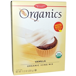 Отзывы о Юропеан Гурмэ Бейкари, Organic Icing Mix, Vanilla, 11.3 oz (320 g)