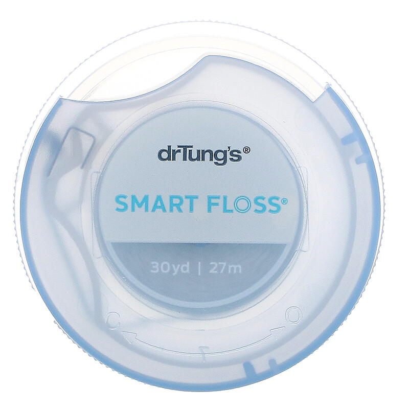 Dr. Tung's, Smart Floss, Natural Cardamom Flavor, 30 yd (27 m) iHerb