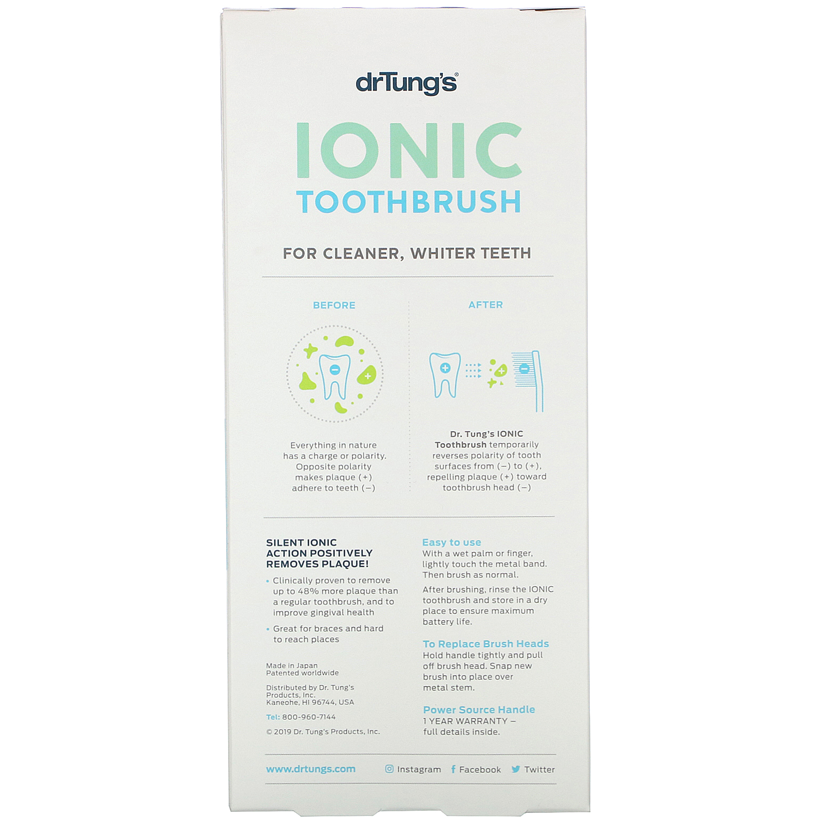 dr tung's ionic toothbrush review