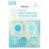 Snap-On Toothbrush Protection, Fresh Mint, 1,600 mg