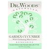 Dr. Woods, Bar Soap, Garden Cucumber, 5.25 oz (149 g)