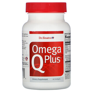 Dr. Sinatra, Omega Q Plus® 軟膠囊，60 粒裝