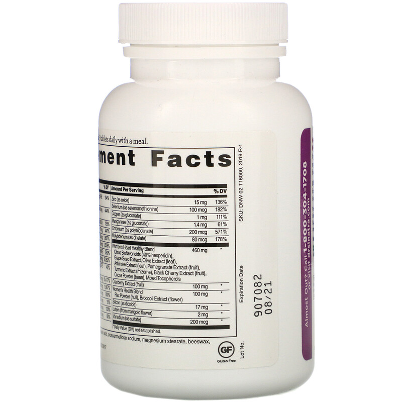 Dr. Sinatra, Heart Healthy Multivitamin, Women, 90 Tablets iHerb