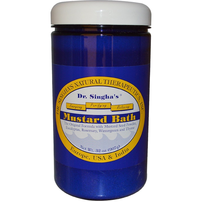 Dr. Singha's, Mustard Bath, 2 lbs (907g) iHerb