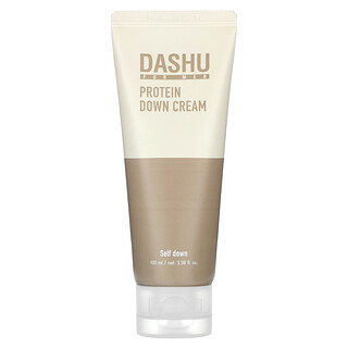 Dashu, Para hombres, Crema de plumón proteico`` 100 ml (3,38 oz. Líq.)