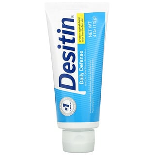 Desitin, Crema para la dermatitis del pañal, Protección diaria, 113 g (4 oz)