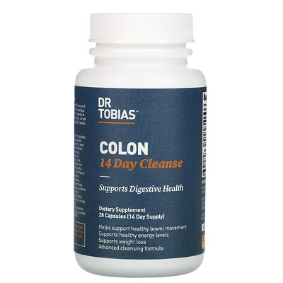 Dr. Tobias Colon 14 Day Cleanse, 28 Capsules