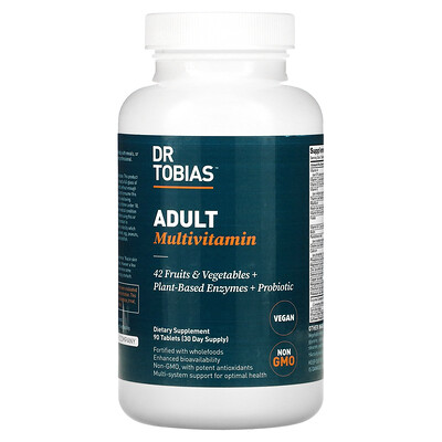 

Dr. Tobias, Adult Multivitamin, 90 Tablets