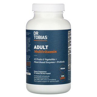Dr. Tobias, Мультивитамины для взрослых, 90 таблеток