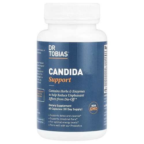 Dr. Tobias, Candida Support, 60 Capsules