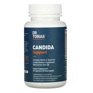 Dr. Tobias, Candida Support, Unterstützung mit Candida, 60 Kapseln