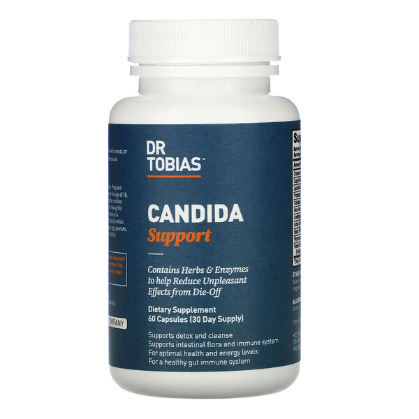 Dr. Tobias, Candida Support, 60 Capsules