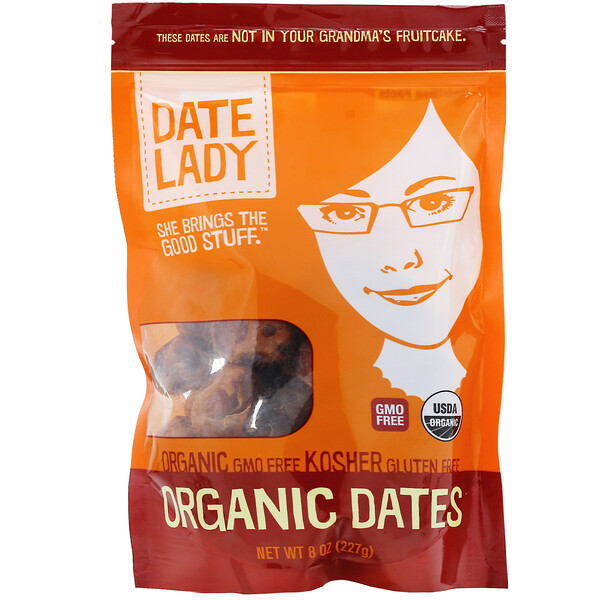 Date Lady‏, תמרים אורגניים, 227 גרם
