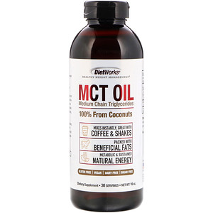 Отзывы о DietWorks, MCT Oil, 16 oz