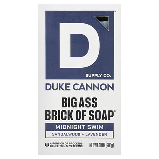 Duke Cannon Supply Co., Big Brick Of Bar Soap®, Midnight Swim, 283 g (10 oz)