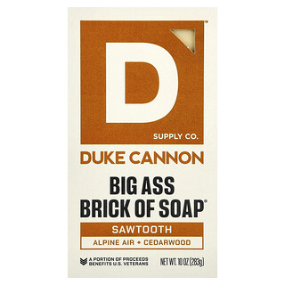 Duke Cannon Supply Co., Big Brick Of Bar Soap®, Sawtooth, 283 g (10 oz)