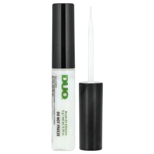 Duo Brush On Adhesive, White/Clear, 0.18 oz (5 g)