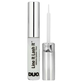 DUO, Delineador Adesivo, Para Todos os Cílios, À Prova D'água, Transparente, 3,5 g (0,12 oz)