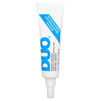 DUO Клей для накладных ресниц, белый/прозрачный, 7г (0,25унции)