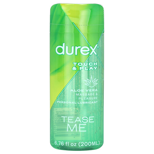 Durex Touch & Play, Personal Lubricant, Aloe Vera, 6.76 fl oz (200 ml)