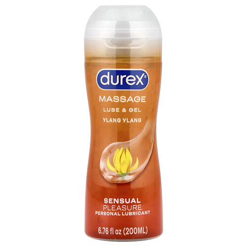 Durex, Sensual Pleasure, Personal Lubricant, Ylang Ylang, 6.76 fl oz (200 ml)