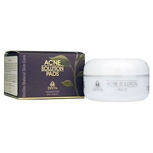 Отзывы о Девита, Natural Skin Care, Acne Solution Pads, 2 oz (60 g)