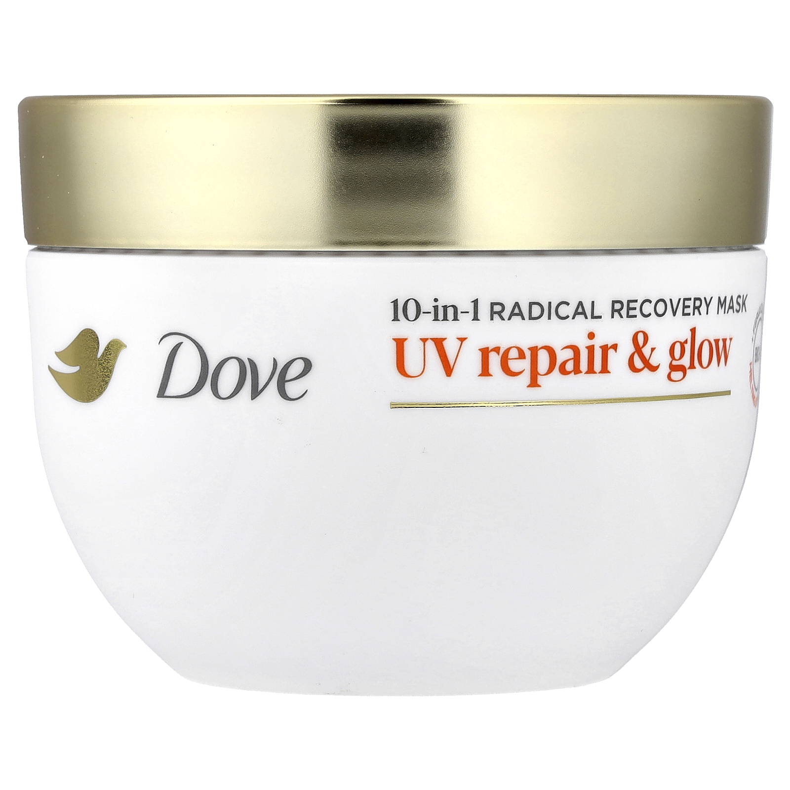 Dove (도브), UV Repair & Glow, 10-In-1 래디컬 리커버리 헤어 마스크, 260g(9.2oz)
