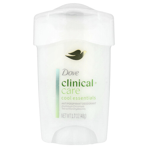 Dove, Clinical + Care, Antiperspirant Deodorant, Cool Essentials, 1.7 oz (48 g)