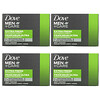Dove, Men+Care, Sabonete em Barra Para o Corpo + Rosto, Extra Fresh, 4 barras, 113 g (4 oz) cada