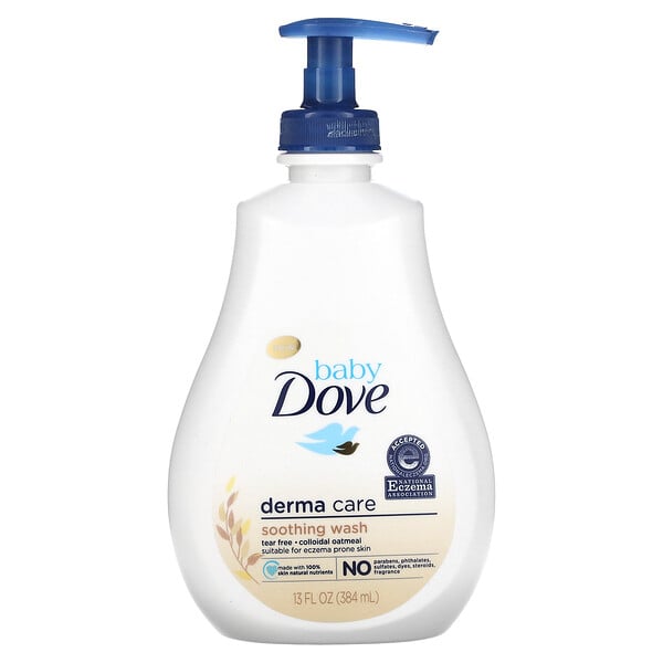 Dove‏, Baby, Derma Care, Soothing Wash, 13 fl oz (384 ml)