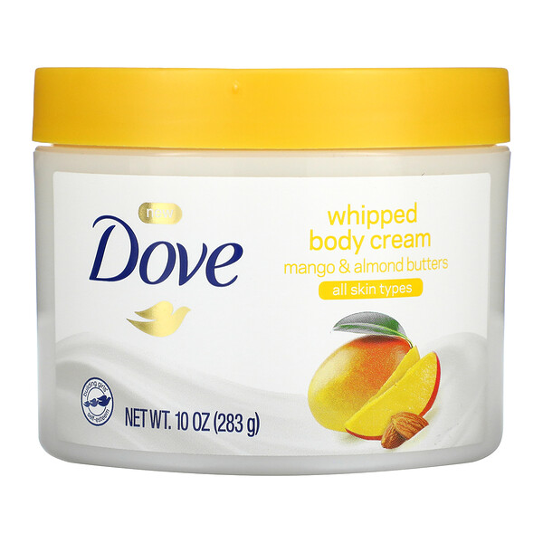 Whipped Body Cream, Mango & Almond Butters, 10 oz (283 g)
