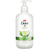 دوف, Deep Cleansing Hand Wash, Cucumber & Green Tea, 13.5 fl oz (400 ml)