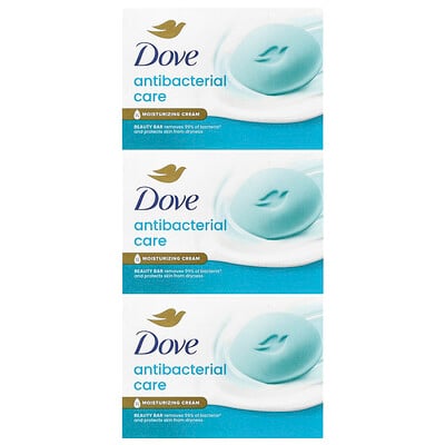 Dove, Care & Protect, Barra de belleza antibacteriana, 3 barras, 90 g (3,17 oz) cada una