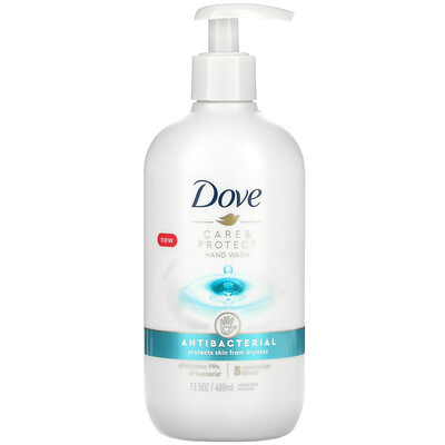 Dove Care & Protect, Антибактериальное средство для мытья рук, 13,5 жидких унций (400 мл)