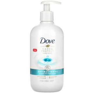 Dove, Care & Protect（ケア＆プロテクト）アンチバクテリアル ハンドウォッシュ、400ml（13.5液量オンス）
