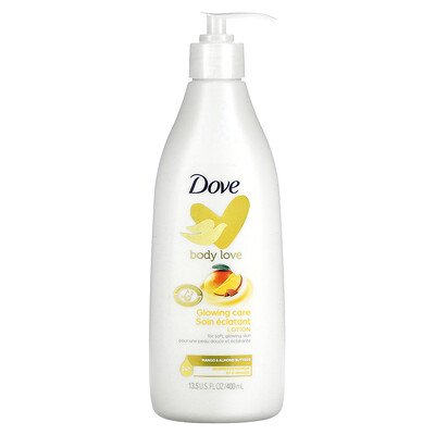 

Dove Glowing Care Lotion Mango & Almond Butters 13.5 fl oz (400 ml)