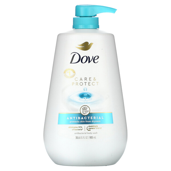 Dove, Care & Protect, Antibacterial Body Wash, 30.6 fl oz (905 ml)