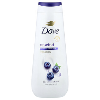 Dove, Sabonete Líquido Relaxante, Mirtilo + Moon Milk, 20 fl oz