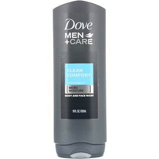 Dove, Men+Care, Clean Comfort, Body and Face Wash, 18 fl oz (532 ml)