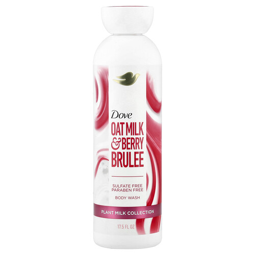 Dove Body Wash, Oat Milk & Berry Brulee, 17.5 fl oz